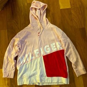 Tommy Hilfiger pink vintage sweater